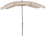 greemotion Sonnenschirm mit UV-Schutz - Balkonschirm in Beige-Grau - Gartenschirm
