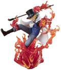 TAMASHII NATIONS One Piece Figuarts Zero Extra Battle PVC Statue Sabo Fire Fist Rook