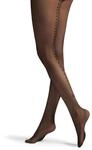 Hudson Damen Strumpfhosen Love You gemustert 20 den appearance Black 0005 40-42
