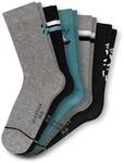 Schiesser Jungen Teens 5 PACK Socken Str&uuml;mpfe - Gr&ouml;&szlig;e 31 bis 42