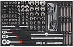 Sonic 316001 Kombination Set, 1/4-Zoll/3/8 Zoll und 1/2 Zoll