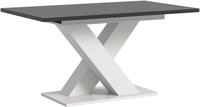 xonox.home - Esstisch Motion 2-TLG. Set 150x76x90 cm in wei&szlig; und grau -...