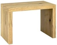 HAKU Beistelltisch Wabenplatte Eiche Echtholzfurnier Couchtisch Sofatisch - Ma&szlig;e: B