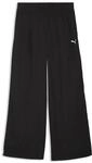 PUMA Damen Sport Relaxed Gewebte Hose S, Black