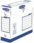 Bankers Box 4474002 Heavy Duty Archivschachtel, 100% recycelt, 20-er Pack, 80 mm