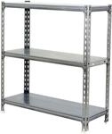 Simon Rack Schwerlastregal, 900x900x300 mm, Bis 180 kg Belastbar, 3 Verstellbare