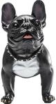 Kare Design Deko Figur Ganster Dog, Schwarz, Hund, Deko Objekt, Tiermotiv,