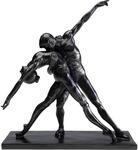 Kare Design Deko Figur Dancers, Schwarz, Handarbeit, Deko Objekt f&uuml;rs Wohnzimmer,