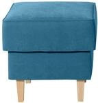 Max Winzer Hocker Lorris Veloursstoff Petrol