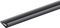 Alberts 426859 Kantenschutzprofil | Weich-PVC, schwarz | 1500 x 10 x 7 mm