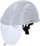 KS Tools 117.0118 Arbeits-Schutzhelm mit Gesichtsschutz | weiss