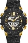 GUESS Armbanduhr GW0421G2, Gold/schwarz, klassisch, Gold/Schwarz, Klassisch