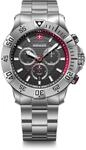 WENGER Herren Armbanduhr Seaforce Chronograph &Oslash; 43 mm, Swiss Made, Analog Quarz,