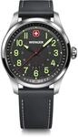 WENGER Herren Armbanduhr Terragraph, &Oslash; 43 mm, Swiss Made, Analog Quarz,...