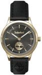 Timberland Damen Armbanduhr Whittemore in der Farbe Gold mit Lederarmband,