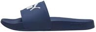 PUMA Leadcat 2.0 Flex Slide Unisex-Sandale, Juwelenblau, Wei&szlig;, 12 UK
