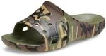 Crocs Saturday Camouflage Slide M, Sandalen f&uuml;r Herren, Milit&auml;rgr&uuml;n, mehrfarbig,