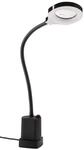 HEDI ML1206LU38D LED Maschinenleuchte | Integrierte Lupe | Arbeitsleuchte | 6...