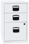Bisley Home Beistellschrank PFA, 2 Universalschubladen, 1 HR-Schublade, Metall,...