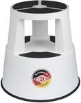 WEDO Rollhocker Super Step &ndash; robuster Tritthocker aus bruchfestem Kunststoff,