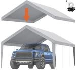 VEVOR Garagenzelt, 3,9 x 6,1 m, Garagendachzelt, Unterstandplane, wasserdicht...