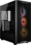 CORSAIR 3200D RS ARGB Mid-Tower ATX PC-Geh&auml;use &ndash; Schwarz
