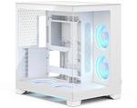 Fractal Design Pop 2 Vision White RGB PC‑Gaming‑Geh&auml;use mit Panoramaglas...