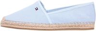 Tommy Hilfiger Damen Espadrilles Flag Canvas mit Logo, Blau (Breezy Blue), 35