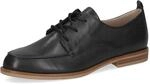 CAPRICE Damen Oxford aus Leder, Blau (Ocean Nappa), 36