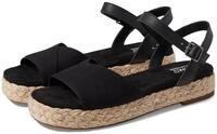 Toms Damen Abby Sandalen, Schwarz, 36.5 EU