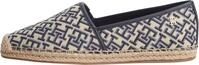 Tommy Hilfiger Damen Espadrilles Monogram Jacquard mit Monogramm-Print, Blau...