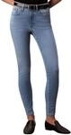 Calvin Klein Damen Jeans Hose Skinny Light Cape Mid Rise, Blau (Light Cape),...