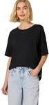 Damen T-Shirt mit Rundhals und Kn&ouml;pfen