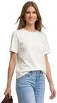 Damen T-Shirt mit Rundhals und Brusttasche
