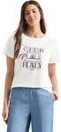 Damen T-Shirt mit Rundhals und Artwork