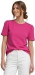 Street One T-Shirt mit gerafftem &Auml;rmel Magenta Dream 34
