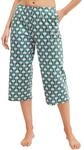 CALIDA Favourites 3/4-Pyjamahose, Schlafanzughose Damen, hautfreundlich,