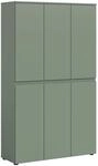 xonox.home - Universalschrank Scarpa 105x175x37cm in Smoke Green -...