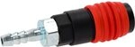 KS Tools 999.9101 3in1 Universal-Druckluft-Sicherheitskupplung, 9 mm mit
