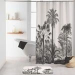 Douceur d'Int&eacute;rieur DOV19 COCOTY Duschvorhang, mit Haken, 100% Polyester, 180...