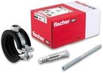 fischer Rohrschellen-Set FGRS 25-30 gvz, Rohrschellen-Set mit 30 Teilen: 10 Stk.