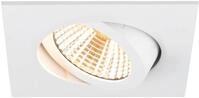 SLV NEW TRIA UNIVERSAL 68, Deckeneinbauleuchte, 2500/3000/4000K, 38&deg;, IP 20,