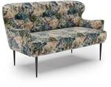 CAVADORE 2-Sitzer K&uuml;chensofa Amba, Trendige Sitzbank f&uuml;r K&uuml;che oder...