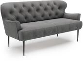 CAVADORE 2,5-Sitzer K&uuml;chensofa Amba, Trendige Sitzbank f&uuml;r K&uuml;che oder...