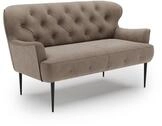 CAVADORE 2-Sitzer K&uuml;chensofa Amba, Trendige Sitzbank f&uuml;r K&uuml;che oder...