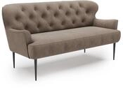 CAVADORE 2,5-Sitzer K&uuml;chensofa Amba, Trendige Sitzbank f&uuml;r K&uuml;che oder...