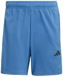 adidas Men's Workout Essentials Base 3 Stripes Woven Short, Dusky Petrol/Black,...