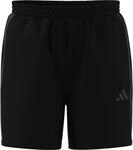 adidas Herren Essential Three Stripes Chelsea Base Short Shorts, Black/Carbon, S