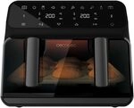 Cecotec Hei&szlig;luftfritteuse Cecofry Advance 9000 Window. 2200 W, 9 L, 2x4,5 L,