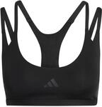adidas Women's Optime Workout Strappy Light Support Bra, Black, M